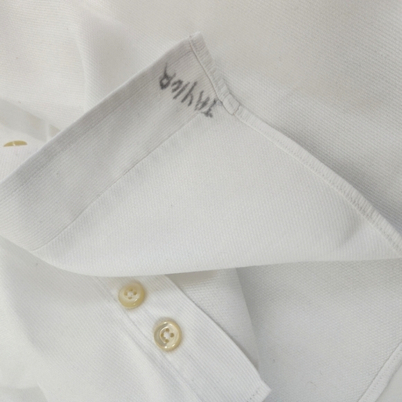 CULWELL & SON set Of 2 White Button Down Long Sleeve Shirts Size (18) - Picture 6 of 16